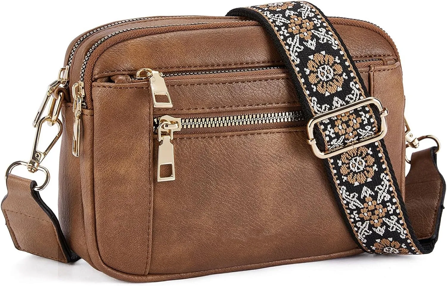 Langrents Crossbody Bag, Cross Body Bag for Woman, Langrents Purses, Lang Rents Multi Pocket Shoulder Bag