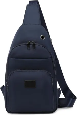 Lanola Men‘s Crossbody Sling Bag Single-shoulder Bag Chest Bag Outdoors Travel Hiking Chest Bag Daypack for Men