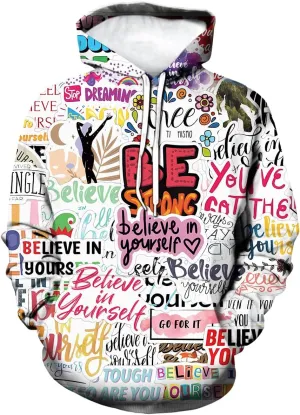 LAOLIUSN Men's Hipster Hip Hop Urban Sweatshirt Graffiti Street Art Hoodie Funny Pullover