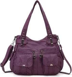 Large Hobo Bags Women's Crossbody Shoulder Bag Vintage Satchel Purse