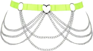 Large size Waist belts Body chain harness for women Plump Festival rave Halloween Punk gothic Plus size Lingerie cage