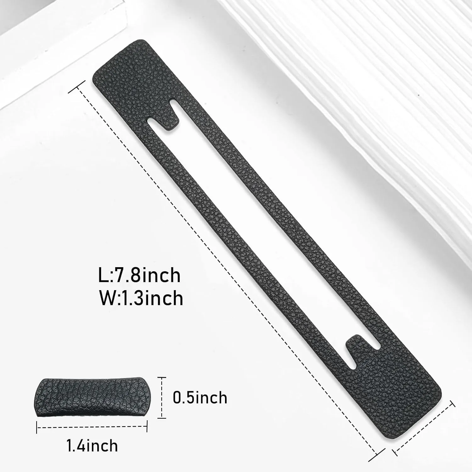 Leather Base Shaper for Purse Woc Chain Protective Sheet,Lychee Grain Leather Anti-Wear Pads Inside Pads Suitable Inside Pads(Black,chain piece), PJWOC01