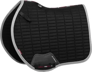 LeMieux Show Jumping Suede EuroJump Square Saddle Pad - English Saddle Pads for Horses - Equestrian Riding Equipment and Accessories
