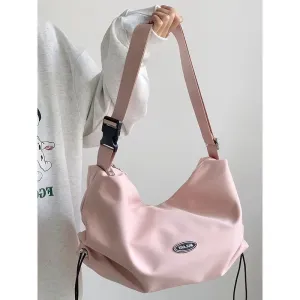 Light Large Capacity Nylon Canvas Female Crossbody Bags
