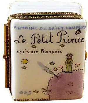 Limoges The Little Prince La Petit Prince Book - Authentic Limoges Boxes - French Porcelain Figurines Keepsake Hand-Made Gifts