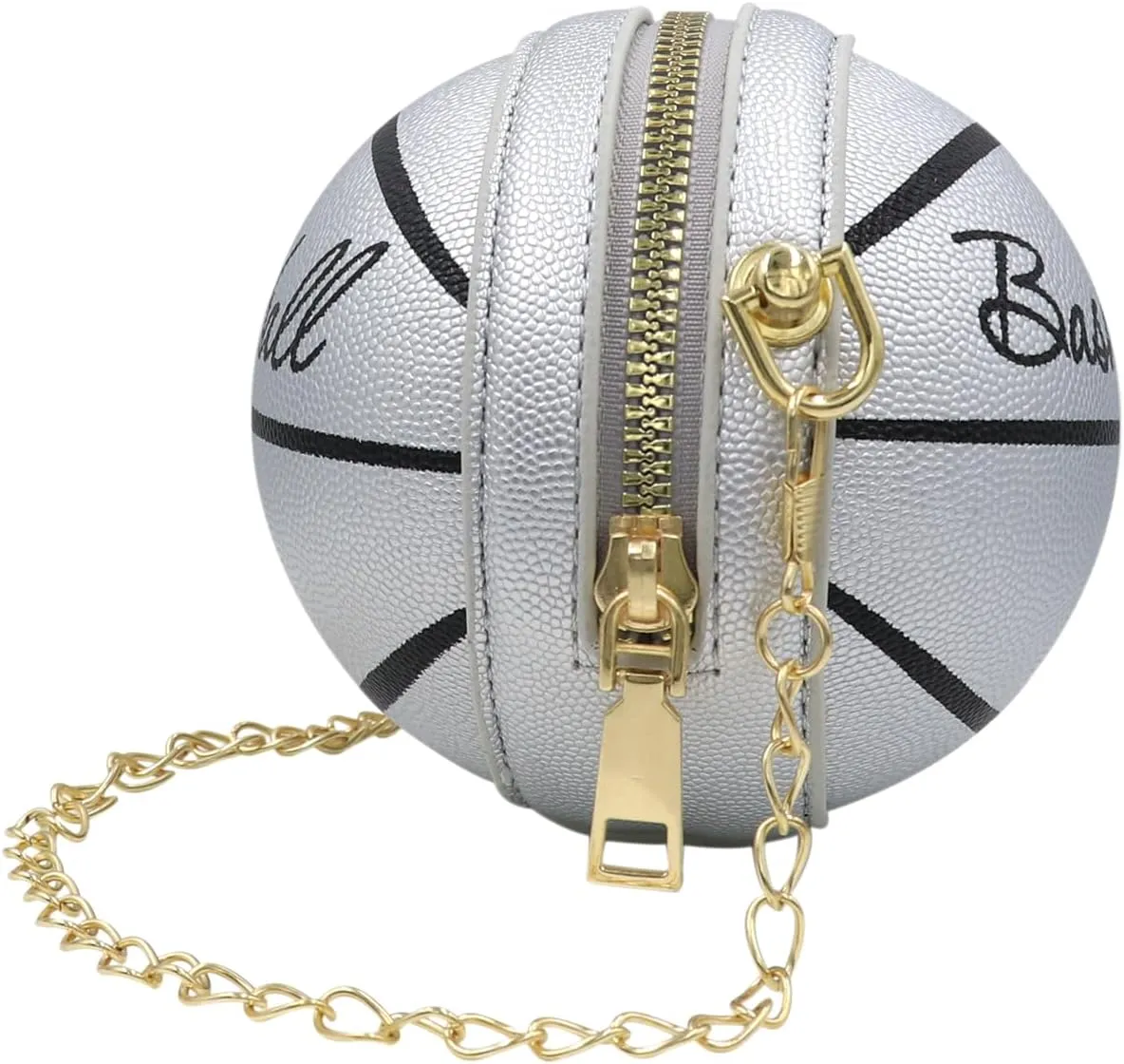 Little Girls Basketball Letter Crossbody Purse Basketball Shape Purse Mini Round Ball Crossbody Purse Shoulder Bag for Girls