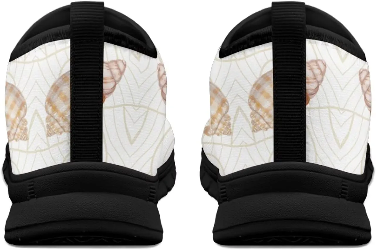 Low-Cut Marine Life Pattern Casual Shoes | Womens Tennis Shoes | Walking Shoes | Polyester Fabric Breathable Shoes | Comfortable & Stylish