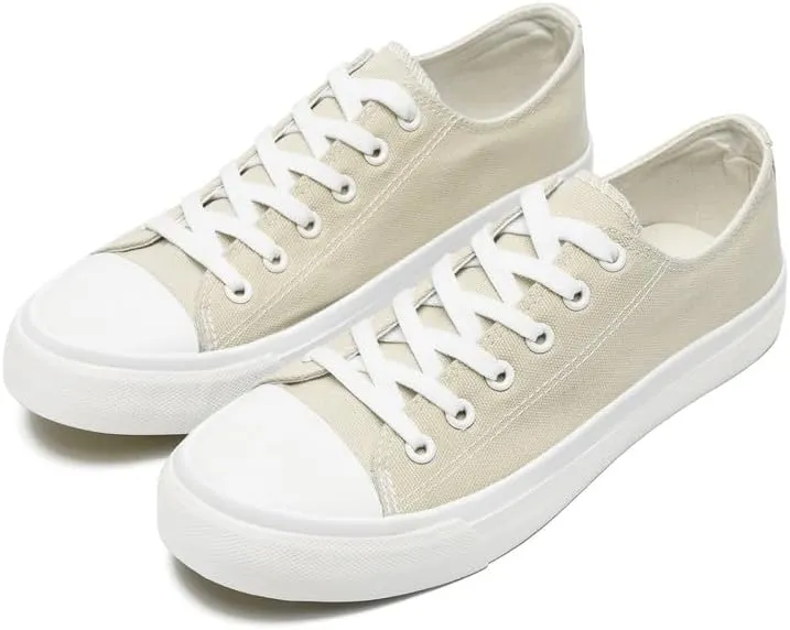 LUMUBBY Canvas Shoes for Women Men High Top Lace Up Sneakers Canvas Fashion Sneakers Classic Casual Walking Shoes Comfortable Breathable…