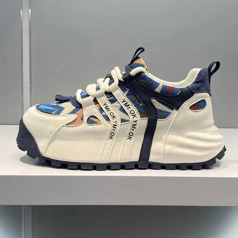 Luxury Spring Autumn Men's Breathable Casual Sneakers
