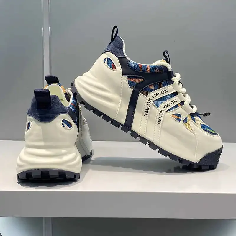 Luxury Spring Autumn Men's Breathable Casual Sneakers
