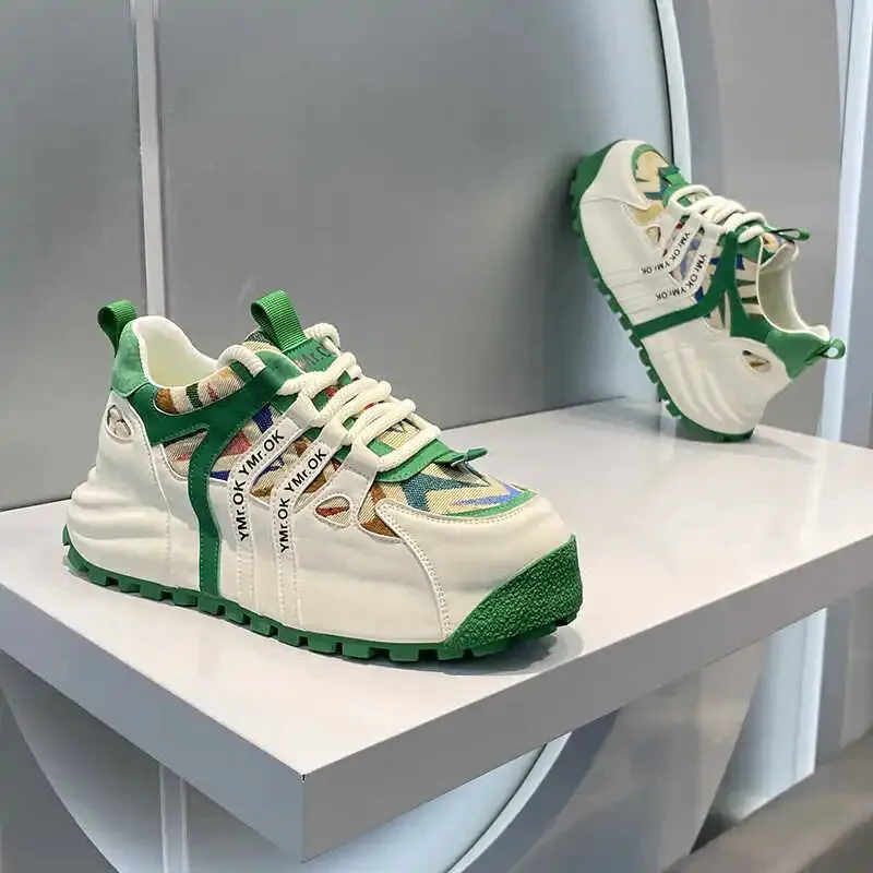 Luxury Spring Autumn Men's Breathable Casual Sneakers