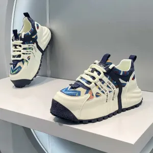 Luxury Spring Autumn Men's Breathable Casual Sneakers