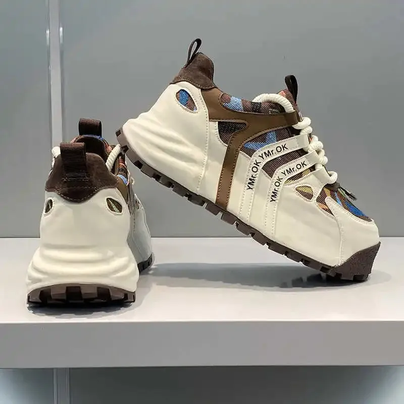 Luxury Spring Autumn Men's Breathable Casual Sneakers