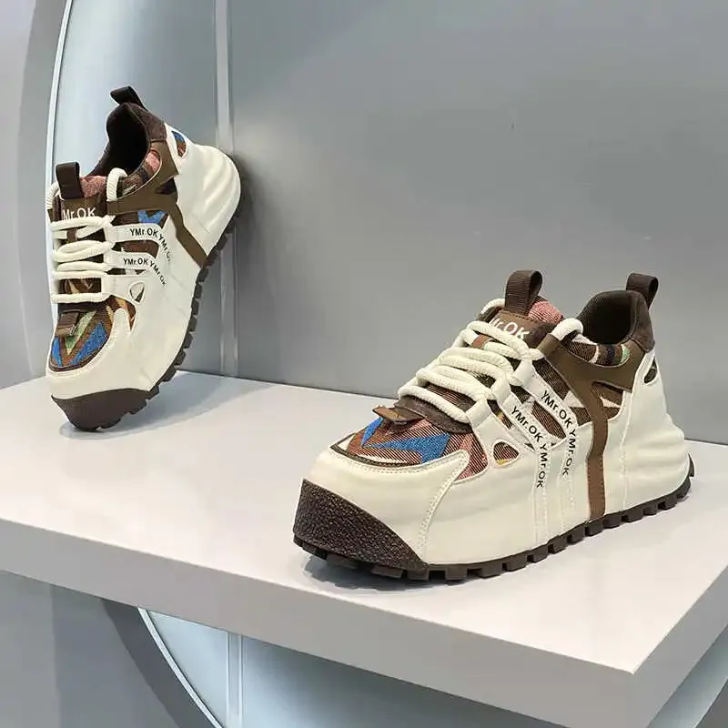 Luxury Spring Autumn Men's Breathable Casual Sneakers
