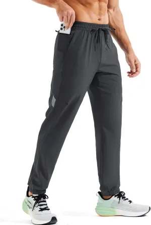 MAGCOMSEN Men's Lightweight Hiking Pants Quick Dry Travel Pants for Men with 3 Pockets Breathable for Casual Outdoor