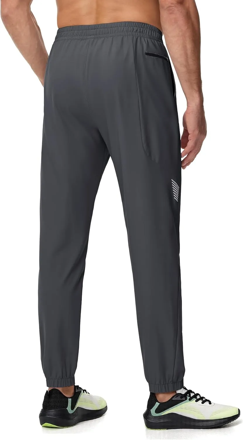MAGCOMSEN Men's Lightweight Hiking Pants Quick Dry Travel Pants for Men with 3 Pockets Breathable for Casual Outdoor