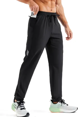 MAGCOMSEN Men's Lightweight Hiking Pants Quick Dry Travel Pants for Men with 3 Pockets Breathable for Casual Outdoor