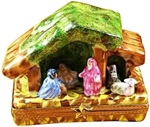 Manger - Nativity Limoges Box