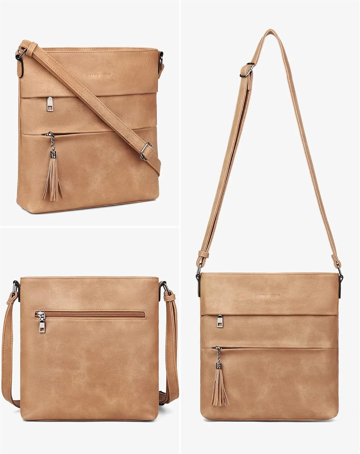 MASINTOR Crossbody Bags For Women, Stylish and Lightweight Shoulder Bag with Large Capacity, Crossbody Purse for Everyday Use
