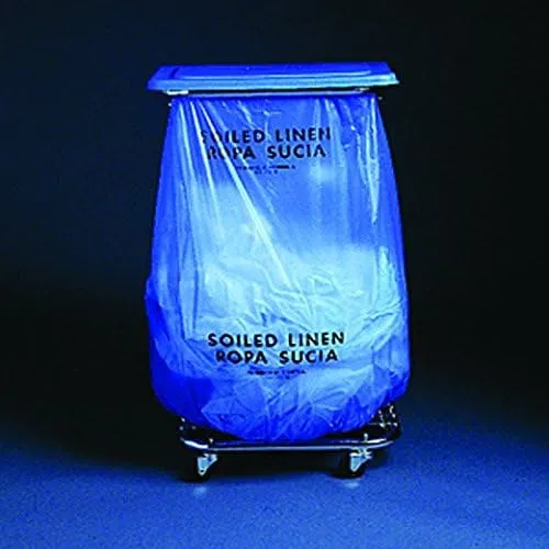 McKesson Soiled Linen and Laundry Handling Bags - 0.63 mil - Blue, 30 gal - 33 gal Capacity, 31 in x 41 in, 250 Count, 1 Pack