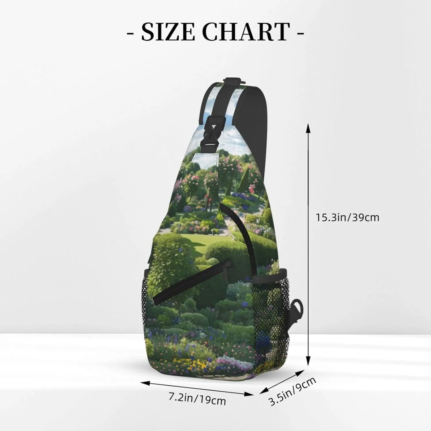 Mechanical Gold Disc Sling Bag For Women Mencross Sling Bag Fashion Crossbody Shoulder Bag Chest Bag For Hiking Travel