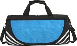 Men Women Travel Large Capacity Fitness Durable Sports Bag Weekend Travel with Shoulder Handbag (B)