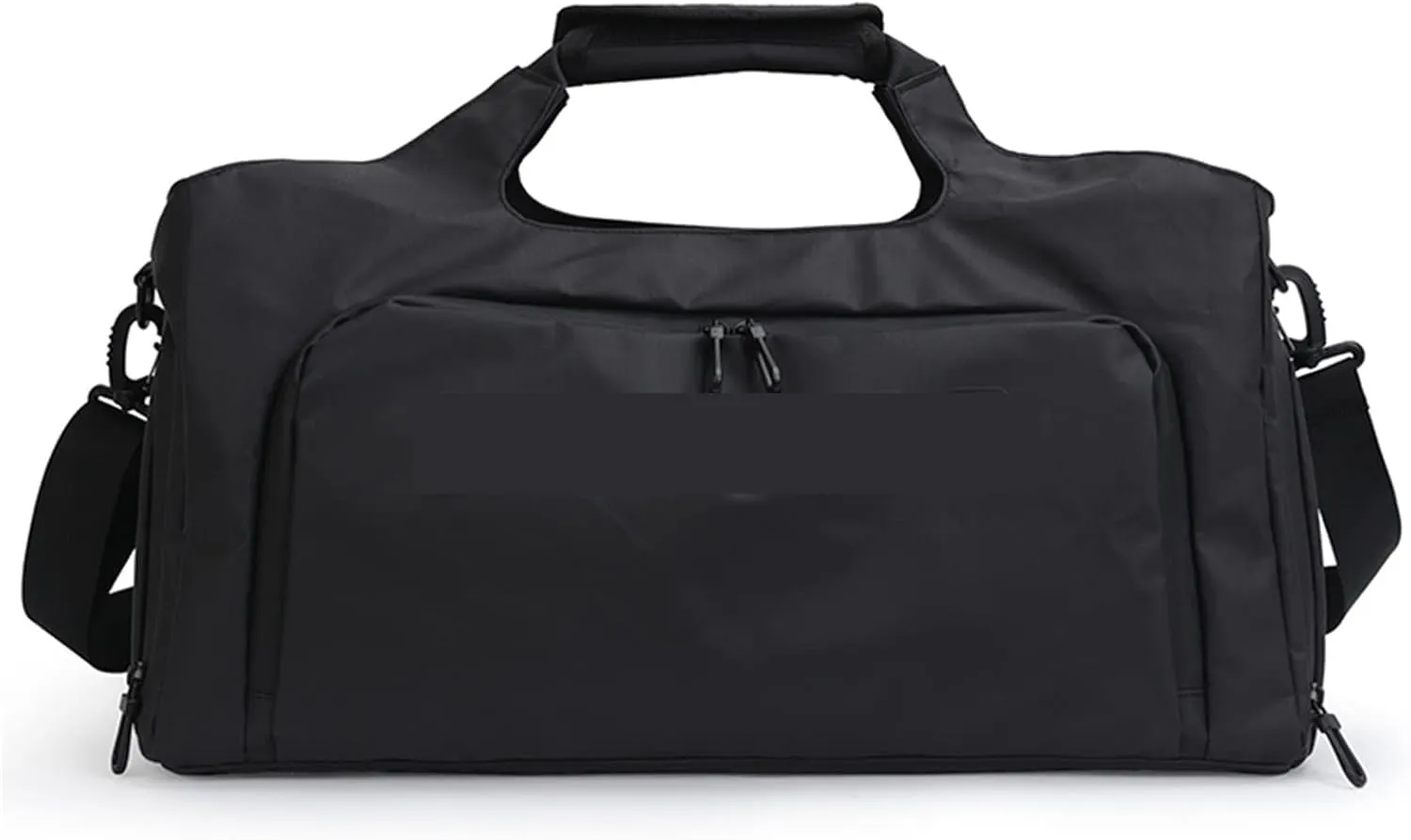 Men's and Women's Sports Travel Portable Ultralight Training Gym Bag Durable Multifunctional Outdoor Sports Handbag (Black)