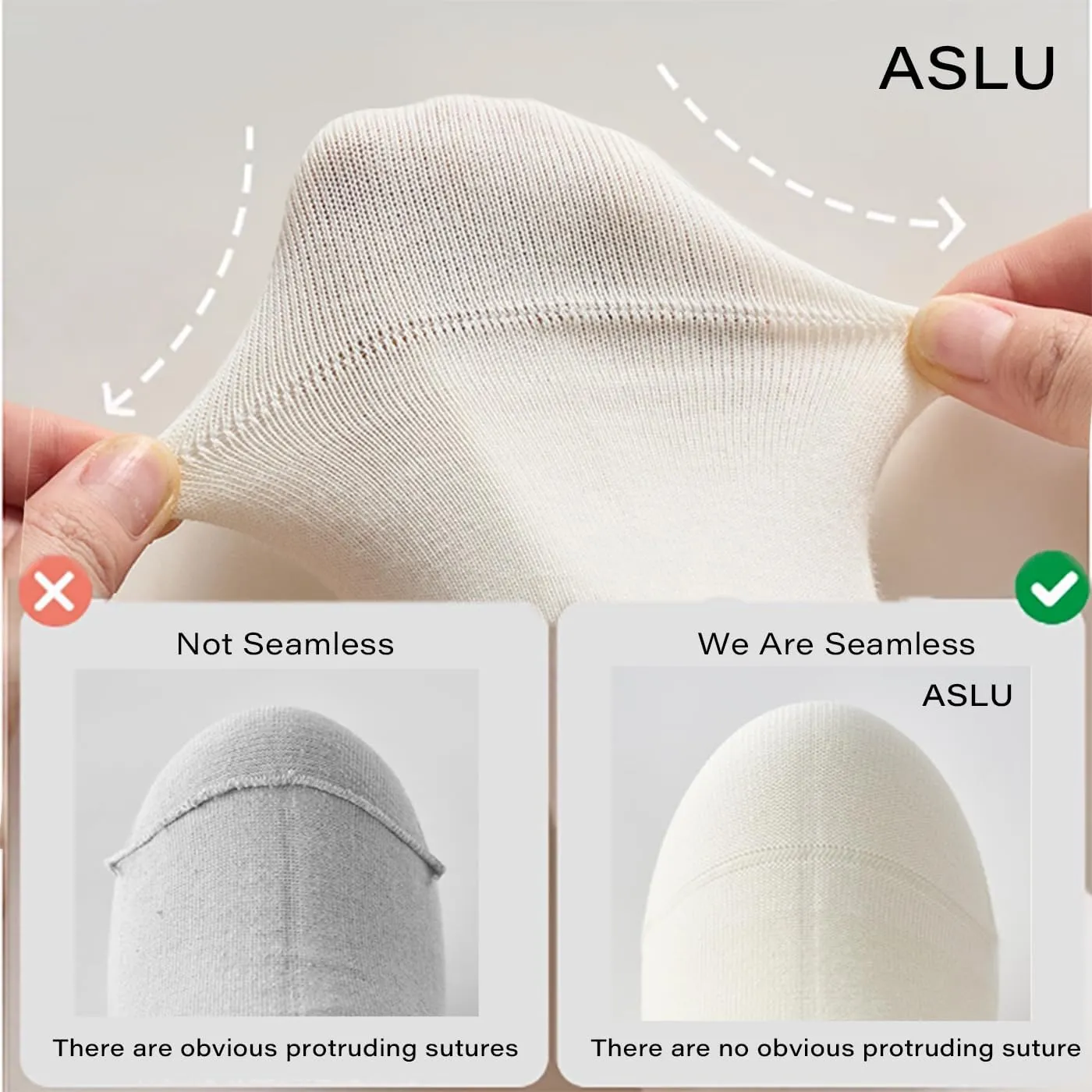 Mens Ankle Thin Socks,Seamless CasuaL Short Socks for Women，Breathable ＆ Comfy, 6/12 Pairs