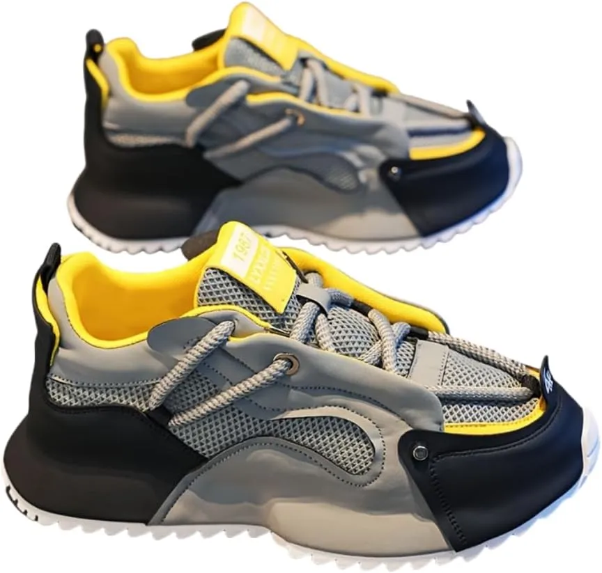Mens Casual Sneakers Comfortable and Breathable，Men's Sport Shoes for All Season