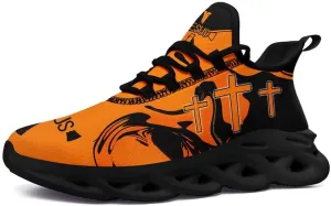 Mens Jesus Running Shoes Lightweight Casual Walking Sneakers Non Slip Gym Training Breathable Jogging Shoe for Women