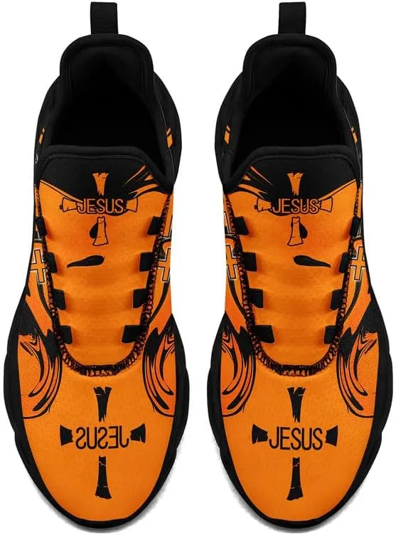 Mens Jesus Running Shoes Lightweight Casual Walking Sneakers Non Slip Gym Training Breathable Jogging Shoe for Women