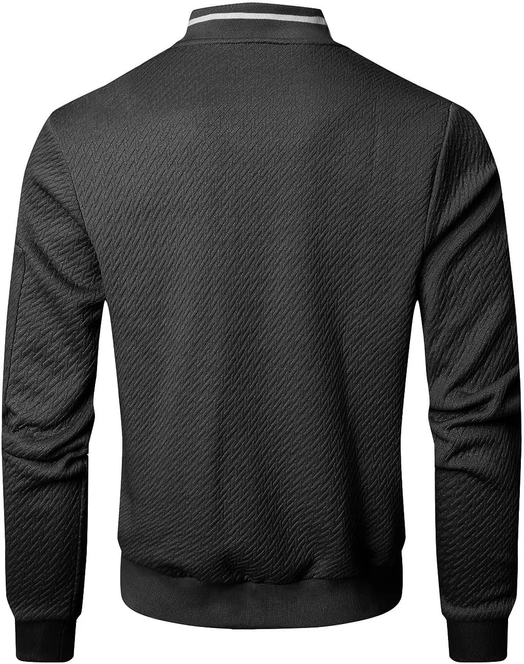 Mens Loose Fit Lightweight Jacket Casual Stylish bomber Jacket