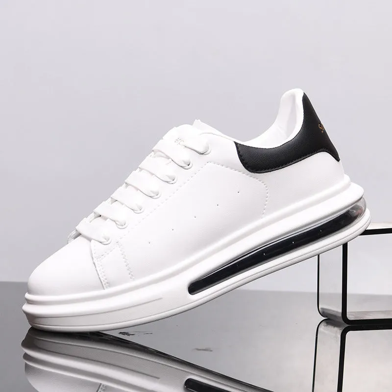Men's Mcqueen Air Cushion White Thick Sole Men's Shoes