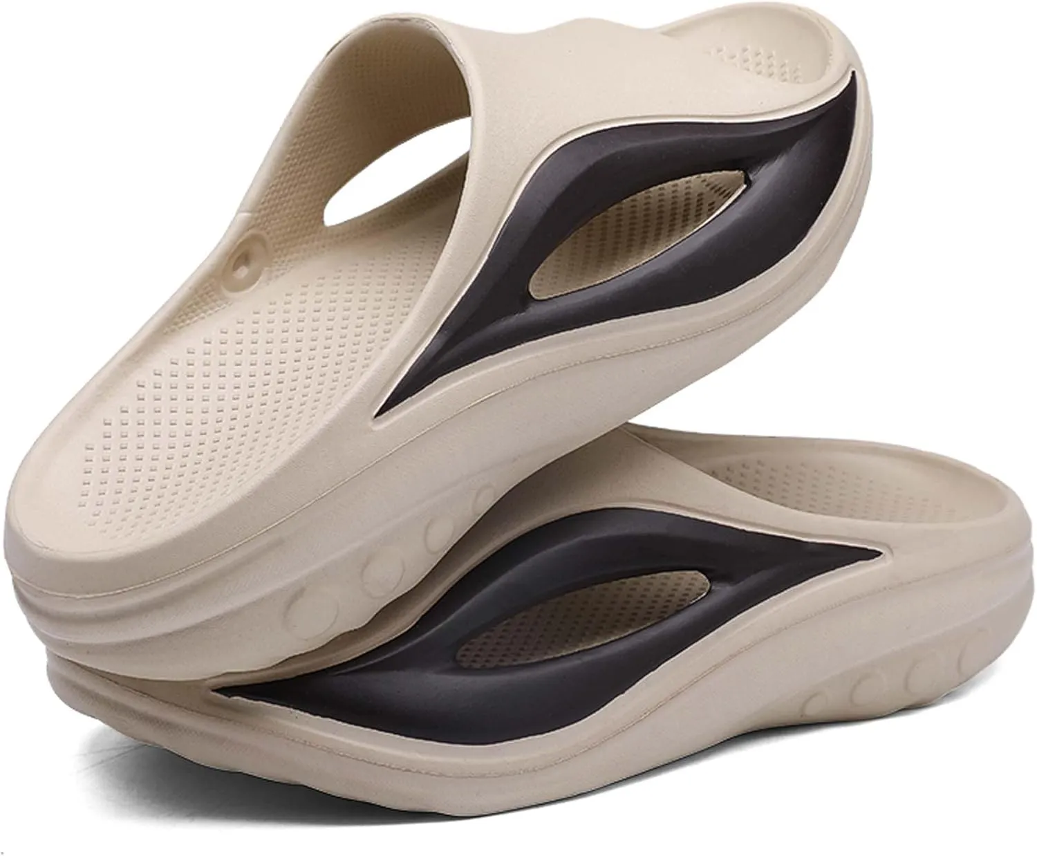 Men's Shallow Mouthed Lightweight Wide Edition Anti Slip Casual Beach Wading Shoes