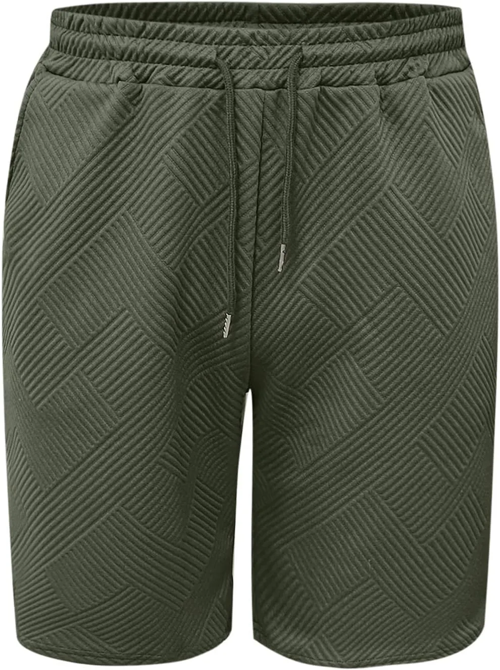 Men's Swim Trunks Quick Dry with Pockets Athletic Running Casual Elastic Breathable Activewear Beach Shorts