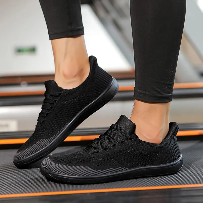 Men's Wide Toe Casual Mesh Sneakers, Barefoot Minimalist Flats, Plus Big Size, Breathable