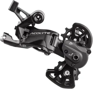 microSHIFT | Acolyte Rear Derailleur | 8 Speed | Short Cage | Black | with Spring Lock