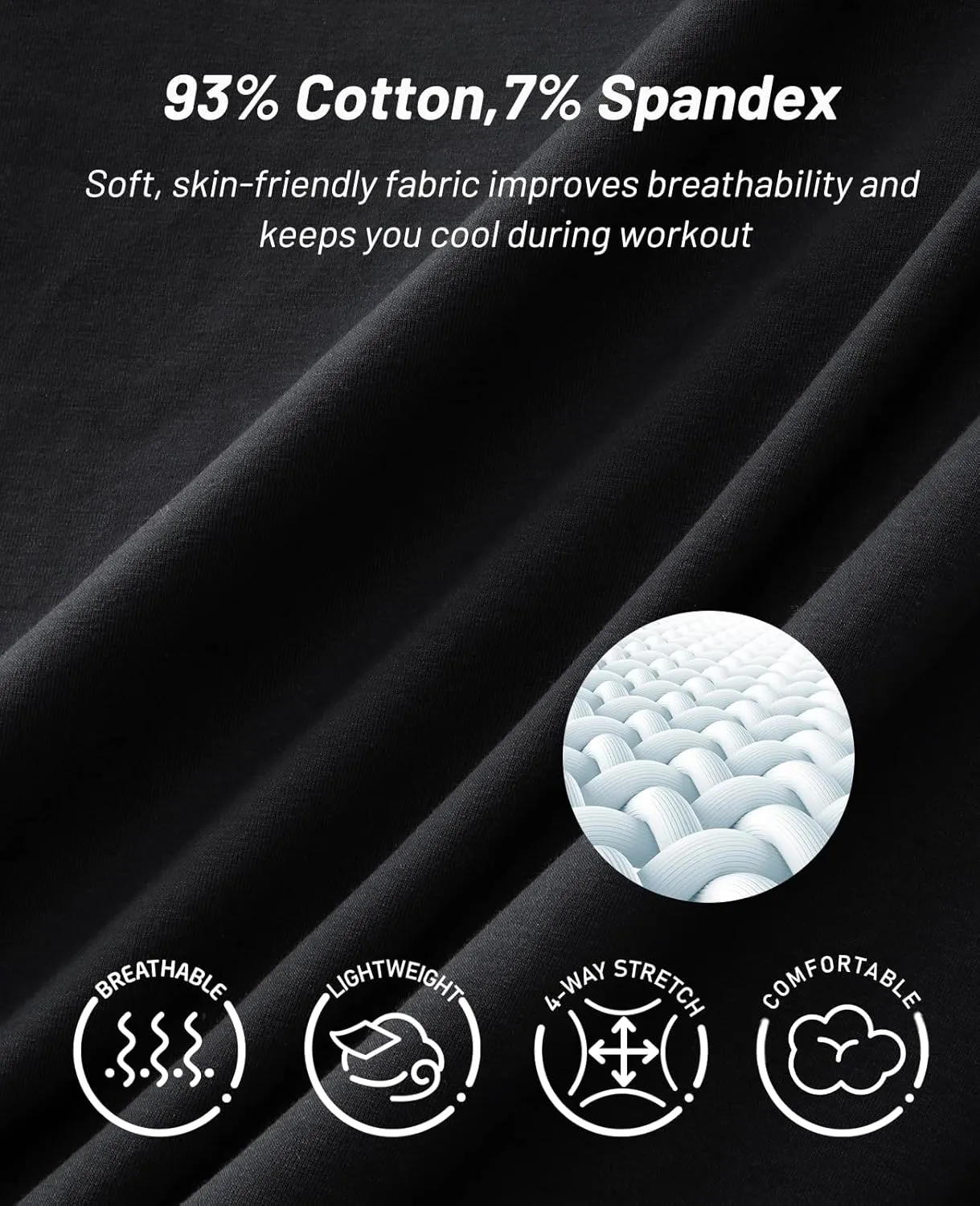 MIER Men's Tank Tops Cotton Sleeveless Muscle Shirts for Workout Running Athletic Gym Lounge Casual, Breathable