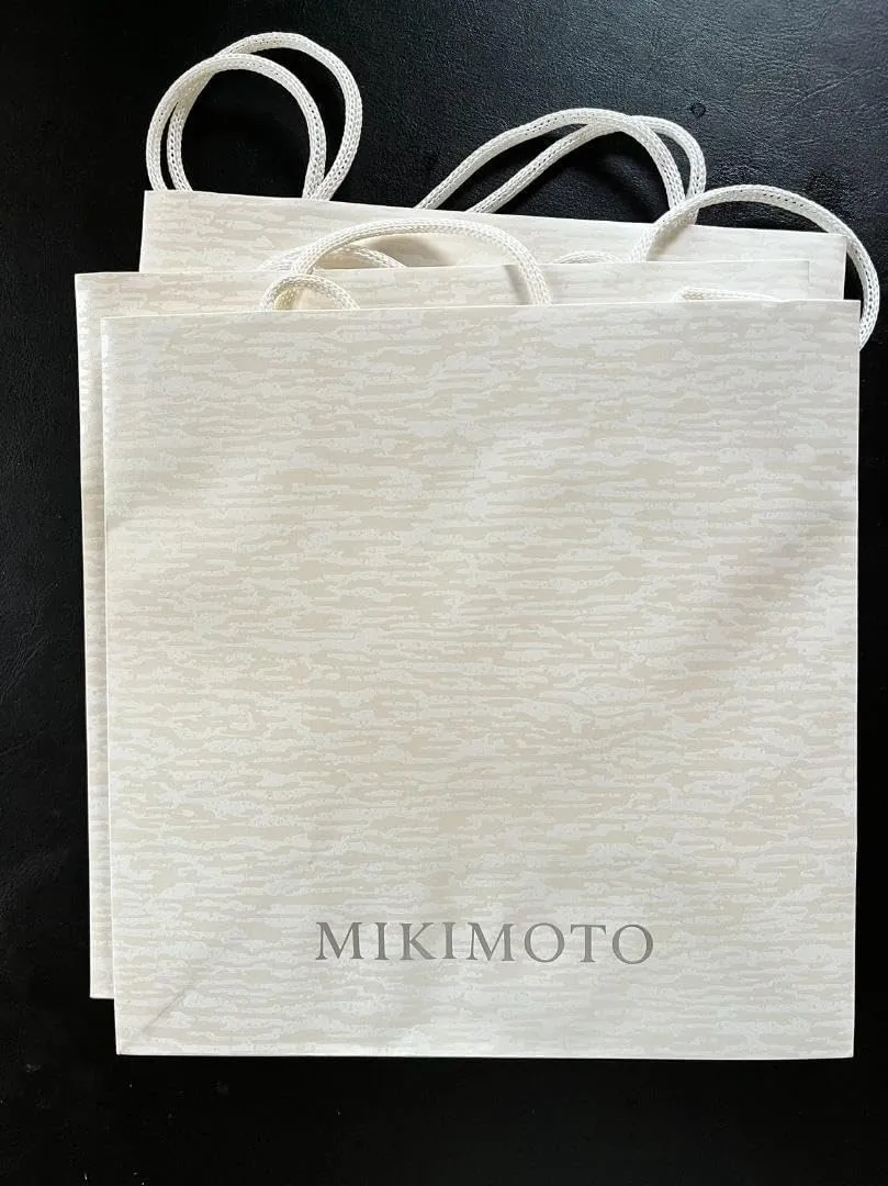 MIKIMOTO Mikimoto Paper Bags (Shop Bags), Set of 10