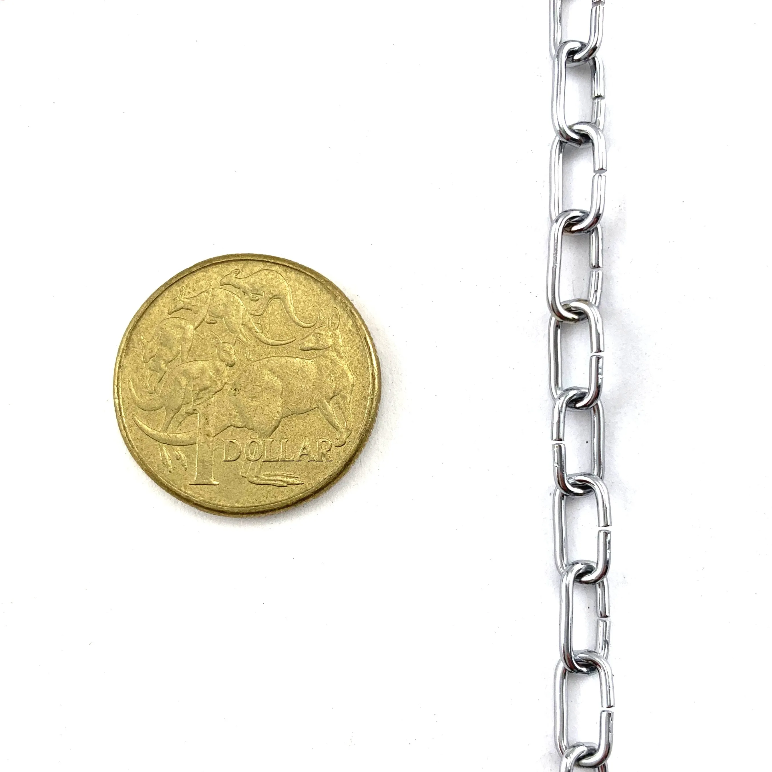 Mini Chain - Chrome Plated - 1mm x 50m