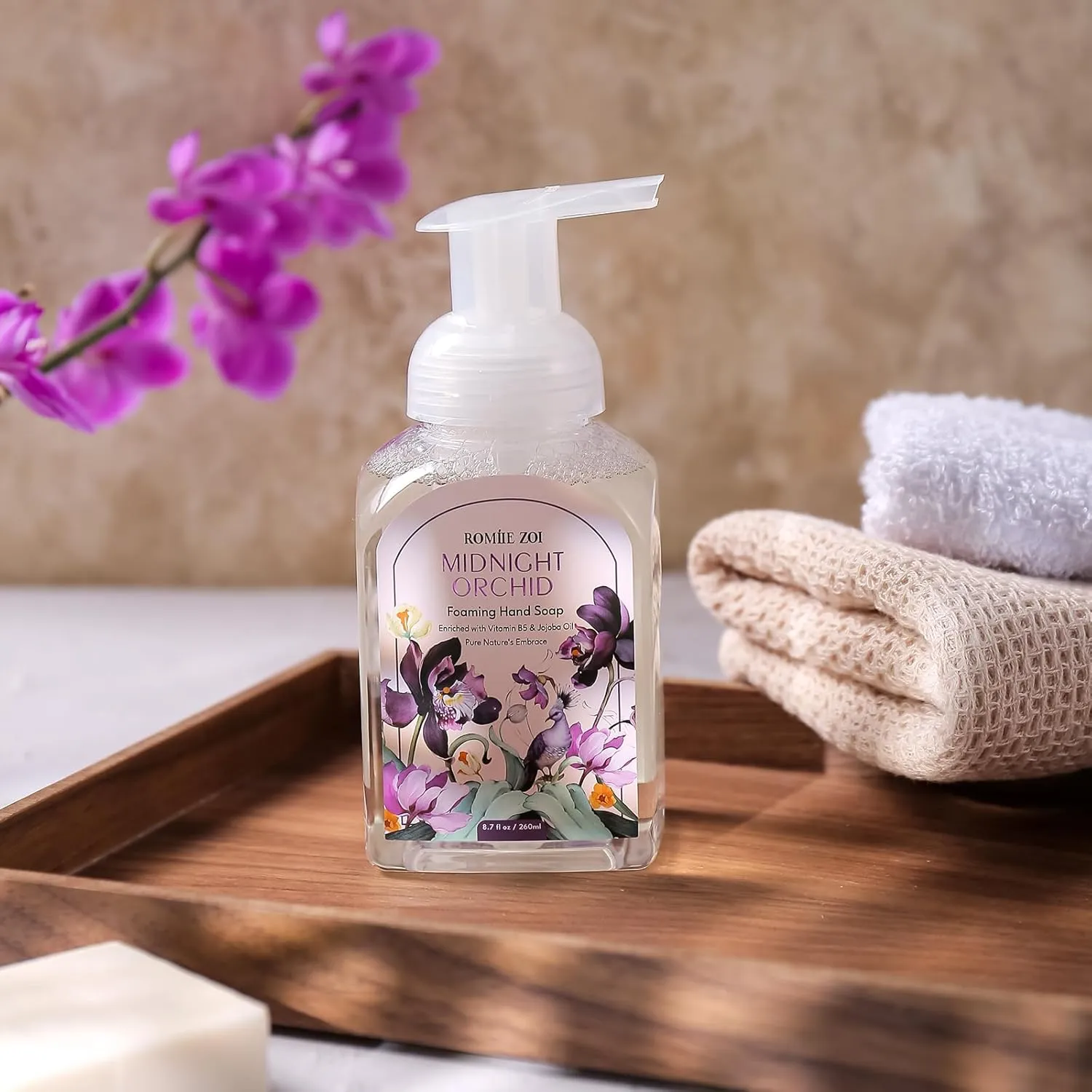 Mini Foaming Hand Soap - Pack of 3 - Orchid, Sweet Vanilla, Gardenia - 260 ML/ 8.7 FL. OZ Each