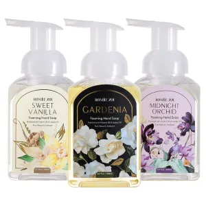 Mini Foaming Hand Soap - Pack of 3 - Orchid, Sweet Vanilla, Gardenia - 260 ML/ 8.7 FL. OZ Each