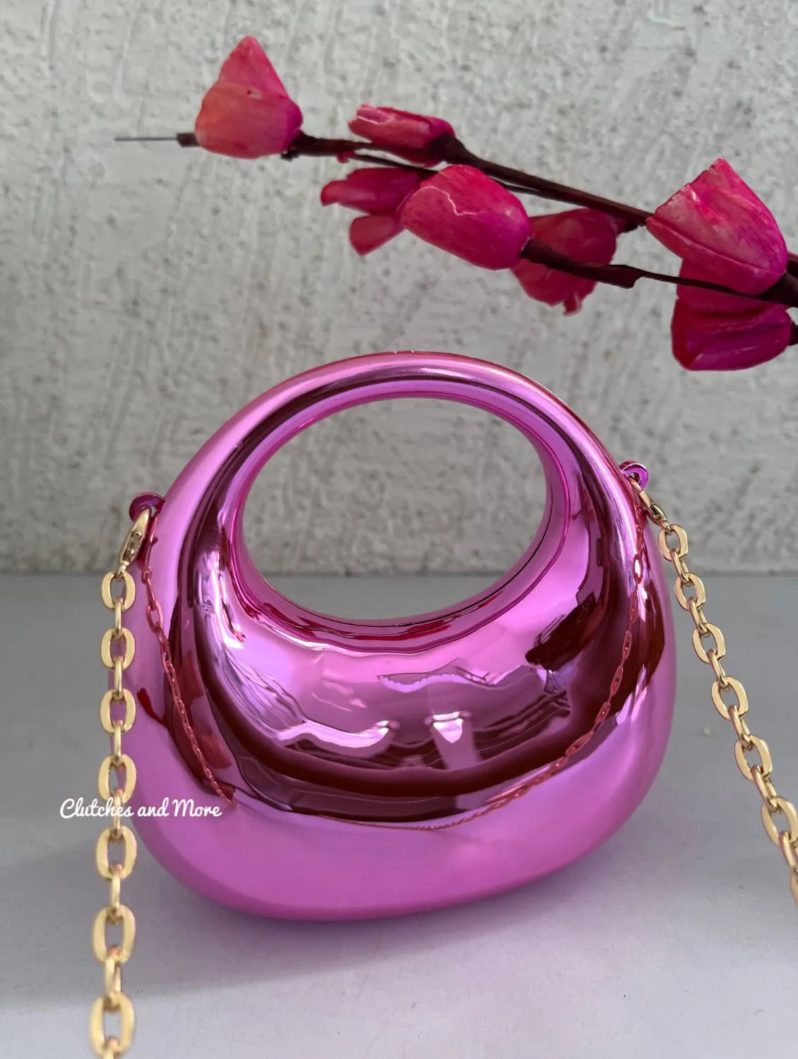 Mini Holographic Moon Bags