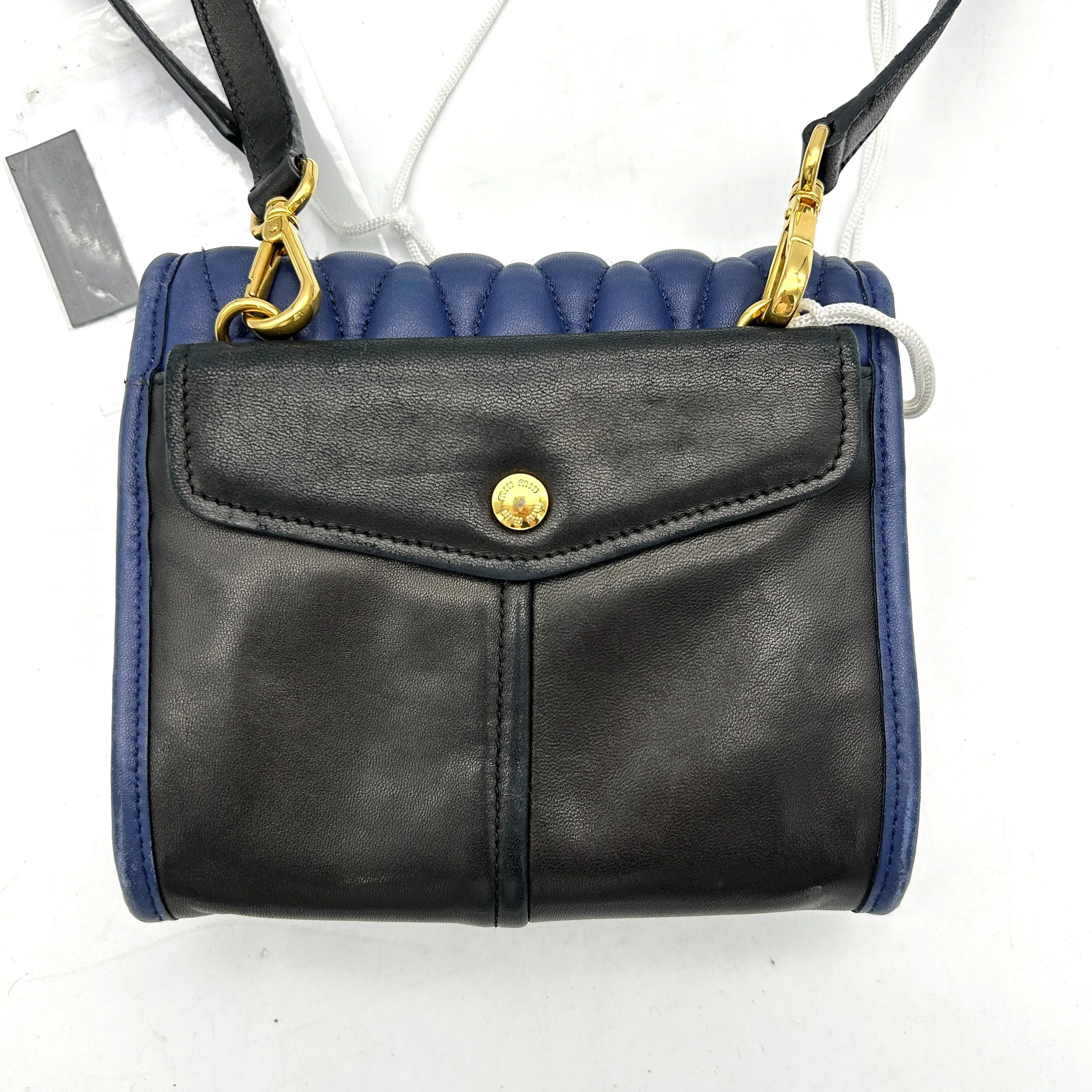Miu Miu Multicolor Diamond Quilted Leather Flap Crossbody Bag Miu Miu LA8340