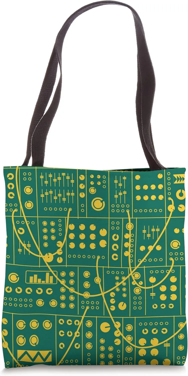 Modular Synthesizer eurorack Tote Bag