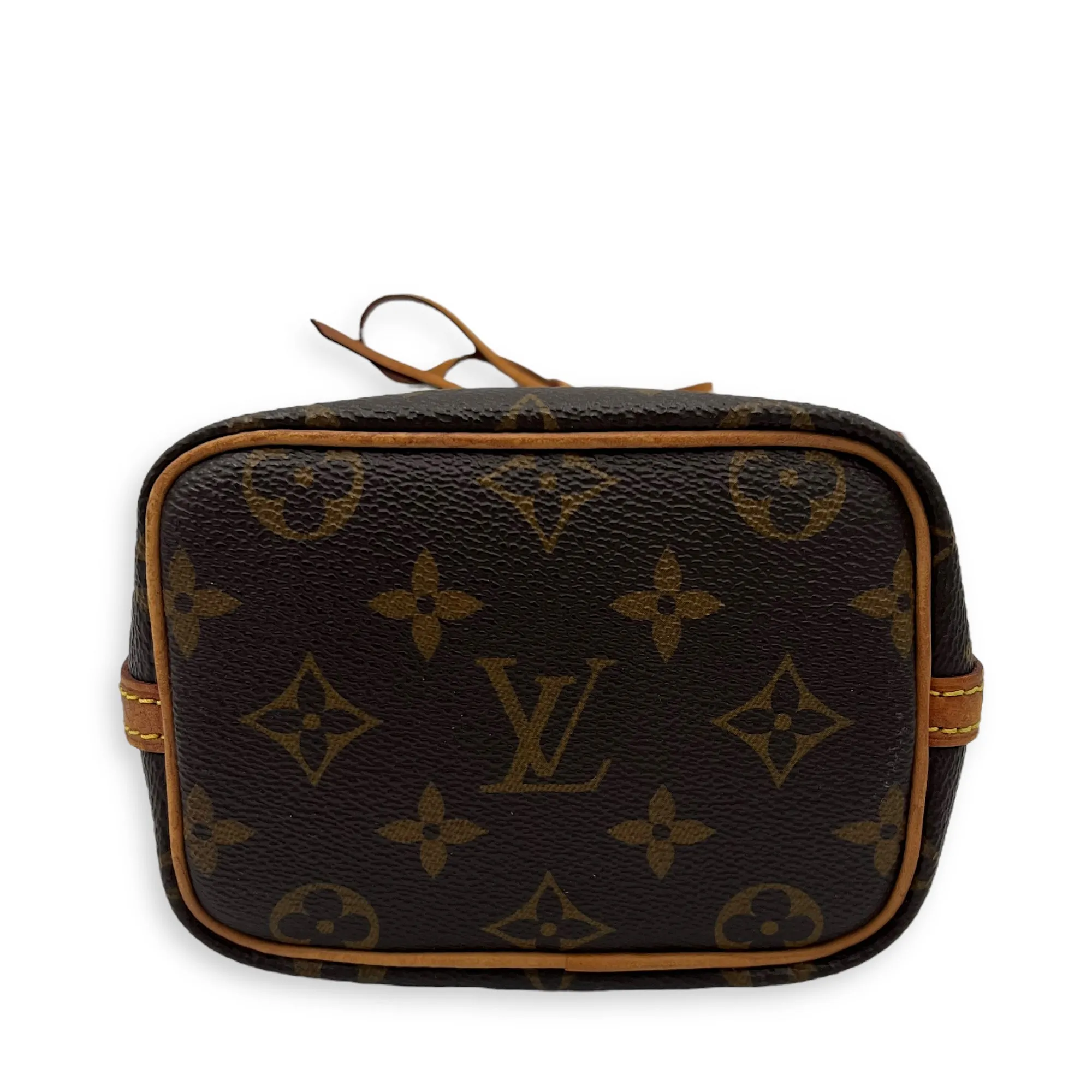 Monogram Nano Noe Nano Crossbody bag in Coated canvas, Gold Hardware