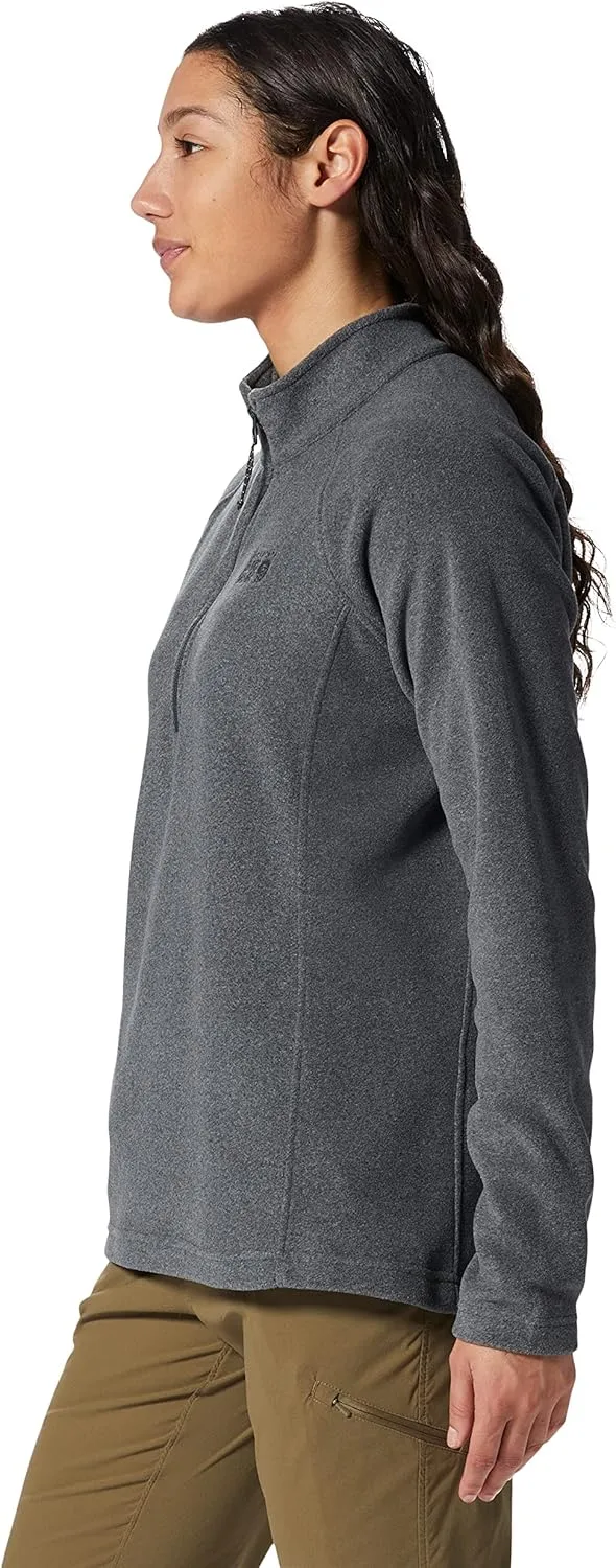 Mountain Hardwear Women's Polartec Microfleece 1/4 Zip for Hiking, Camping, and Casual Wear | Breathable and Insulated
