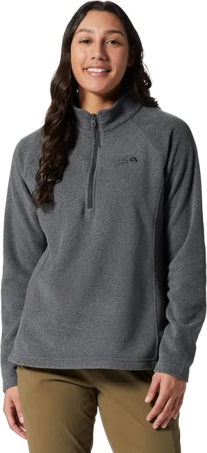 Mountain Hardwear Women's Polartec Microfleece 1/4 Zip for Hiking, Camping, and Casual Wear | Breathable and Insulated