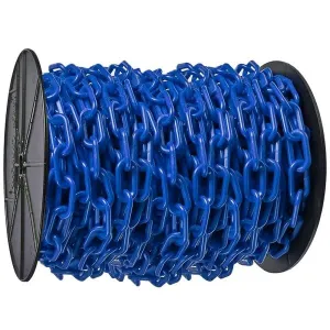 MR. CHAIN 10106 Blue Plastic Chain 1"(#4,25 mm) x250 ft