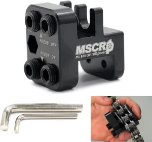 MSCPR Master Link Press Tool for Drag Specialties Motorcycle 520 525 530 with Allen wrench